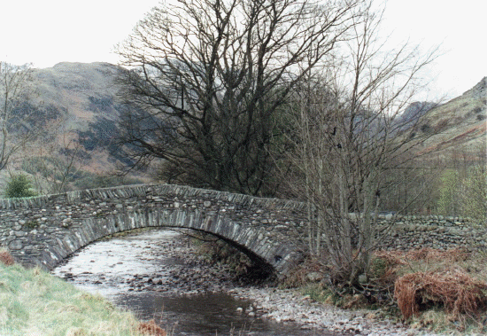 Middle Fell Bridge over Langdale Beck