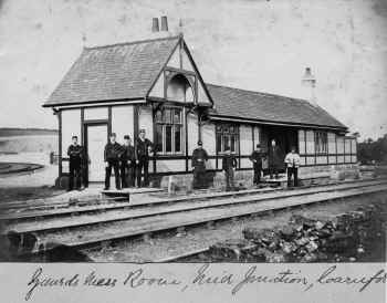 Guards Mess Room, Midland Junction, Carnforth. Thomas Rathbone Collection.