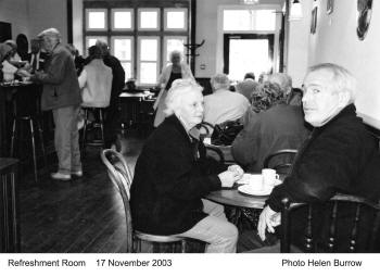 Carnforth Station Refreshment Room 17th November 2003 Photo Helen Burrow