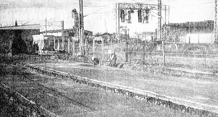 Building work being carried out at Carnforth Train Station - W13/10v