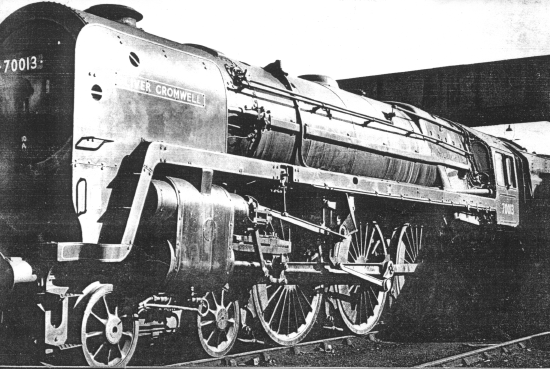 Named after a famous historical character this B.R. Standard Class 7 passenger loco was built at Crewe in 1931. It was the last steam loco to receive a major overhaul at the Crewe works. Now, based at Carnforth, it is used periodically to pull special passenger trains, mainly for enthusiasts.