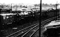 B.R. Standard 4-6-0 No 75027 stored out of use at Carnforth. Taken by the author when 14 years old in August 1968.