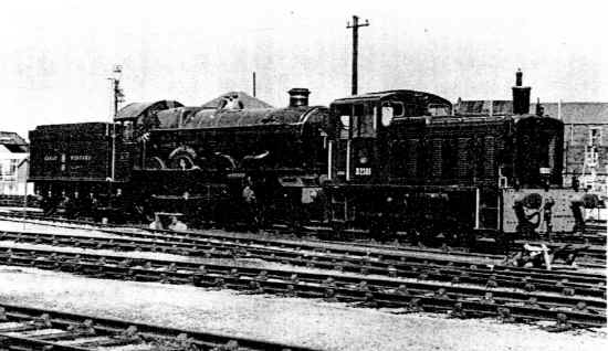 Great Western "Pendennis Castle" at Carnforth prior to its removal whilst en route for Australia. Photograph was taken in 1977