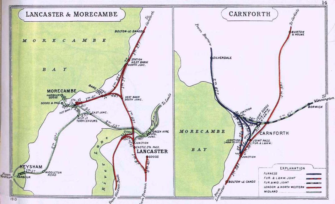 1913 Right of Way map