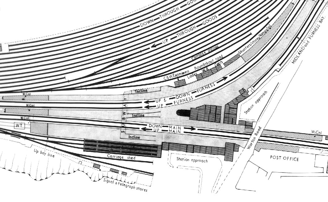 Click to return to "Plan of Carnforth Station"