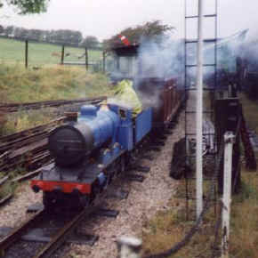 No. 18 King George V in the rain in 1996